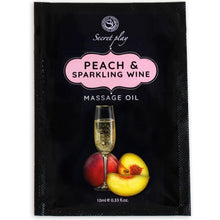 Comprar SECRETPLAY Monodosis Aceite De Masaje Melocotón Y Cava 10 Ml – Aceite Suave Para Experiencias Sensoriales Placenteras-Noxtic