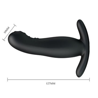 Comprar MR PLAY Masajeador Recargable Negro – Diseño Elegante Para Placer Íntimo-Noxtic