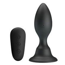 Comprar MR PLAY Plug Anal Con Vibración Negro – Diseño Ergonómico Con 12 Modos De Estimulación-Noxtic