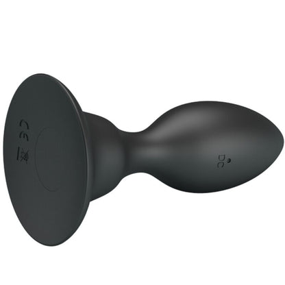 Comprar MR PLAY Plug Anal Con Vibración Negro – Diseño Ergonómico Con 12 Modos De Estimulación-Noxtic
