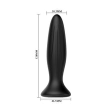 Comprar MR PLAY Plug Anal Vibrador Negro – Diseño Ergonómico Con 12 Modos De Vibración-Noxtic