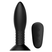 Comprar MR PLAY Plug Con Bolas Rotatorias Negro – Estimulador Con Control Remoto Para Sensaciones Únicas-Noxtic