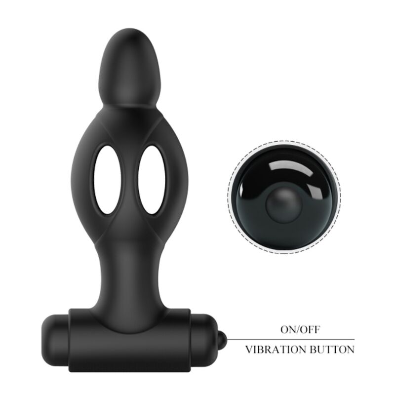 Plug anale vibrante MR PLAY – Design ergonomico con più livelli di piacere