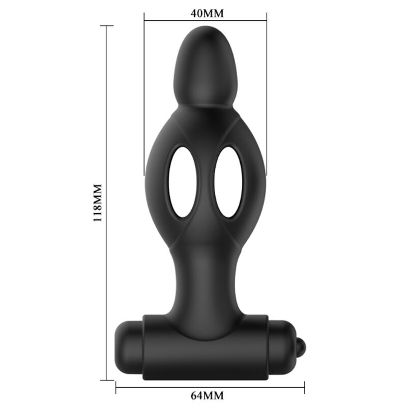 Comprar MR PLAY Plug Anal Con Vibración – Diseño Ergonómico Con Múltiples Niveles De Placer-Noxtic