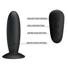 Comprar MR PLAY Plug Anal Vibrante Negro – 12 Modos De Vibración Con Resistencia Al Agua-Noxtic
