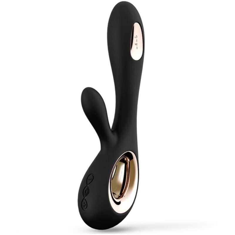 Comprar LELO Soraya Wave Vibrador Rabbit Negro – Diseño Ergonómico Para Placer Inigualable-Noxtic