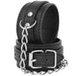 Comprar DARKNESS Esposas Leather Negro – Diseño Elegante Con Ajuste Personalizable-Noxtic