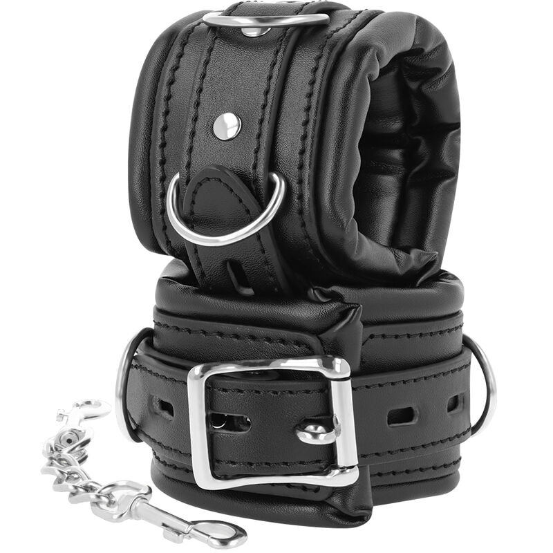 Manette imbottite DARKNESS – Accessorio elegante per esplorare il piacere con sicurezza