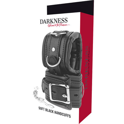 Manette imbottite DARKNESS – Accessorio elegante per esplorare il piacere con sicurezza