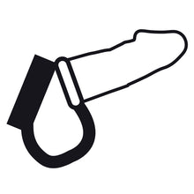 DARKNESS - BDSM PENIS AND TESTICLE RING