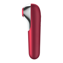 Satisfyer Dual Love Rojo – Vibrador Y Succionador Con Diseño Ergonómico Y Aire Pulsado