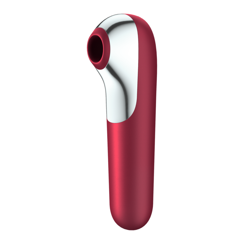 Comprar Satisfyer Dual Love Rojo – Vibrador Y Succionador Con Diseño Ergonómico Y Aire Pulsado-Noxtic