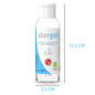 STERGEL Gel Hidroalcohólico Aloe Vera 100ml – Higienizante Efectivo Para Manos Con Fórmula Suave