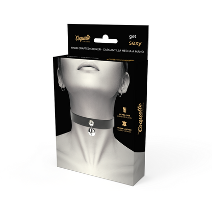 Collana in pelle vegana Coquette Chic Desire – Accessorio elegante per un tocco sofisticato