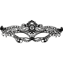 Comprar COQUETTE Antifaz Encaje Negro Fino – Diseño Elegante Para Crear Misterio En Tus Momentos De Bienestar-Noxtic