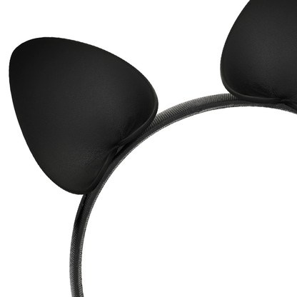Comprar COQUETTE CHIC DESIRE – Diadema Con Orejas De Gato En Cuero Vegano Para Estilo Elegante-Noxtic