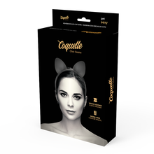 Comprar COQUETTE CHIC DESIRE – Diadema Con Orejas De Gato En Cuero Vegano Para Estilo Elegante-Noxtic