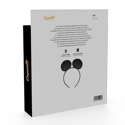 Comprar COQUETTE Chic Desire – Diadema De Cuero Vegano Con Diseño Elegante Y Original-Noxtic