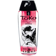 Comprar SHUNGA Toko Aroma Lubricante Fresas Y Champagne – Sabor Exquisito Sin Mal Sabor Para Momentos Especiales-Noxtic