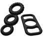 Comprar ADDICTED TOYS Set de 4 Anillos de Silicona – Mejora Tu Placer Con Diseño Flexible y Confortable-Noxtic