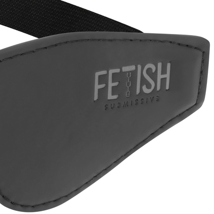 Comprar FETISH SUBMISSIVE Antifaz Cuero Vegano – Diseño Elástico Para Juegos de Bondage Con Estilo-Noxtic
