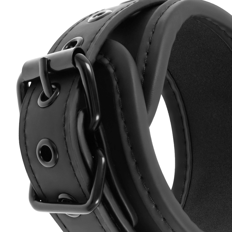 FETISH SUBMISSIVE - NOPRENE-LINED HANDCUFF AND TIE-DOWN SET