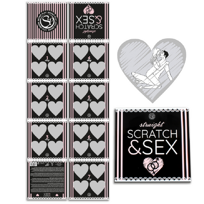 SECRETPLAY Scratch y Sex – Juego Interactivo Para Parejas Con Sorpresas Diarias