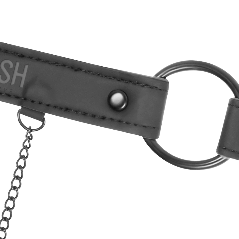 Bavaglio ad anello FETISH SUBMISSIVE con morsetti per capezzoli – Design elegante per sensazioni sensoriali migliorate