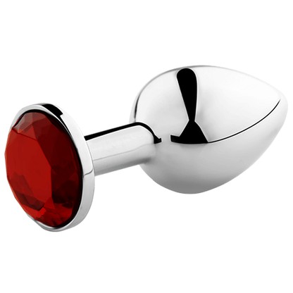 Comprar SECRETPLAY Plug Anal Rojo L – Diseño Cónico Con Textura Suave Para Sensaciones Únicas-Noxtic