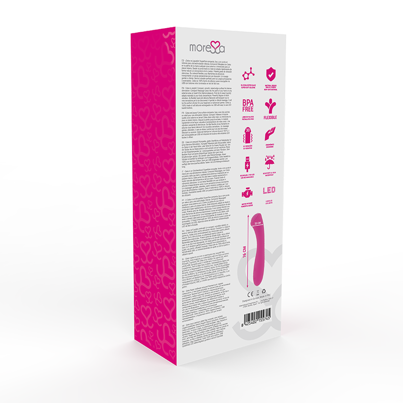 Comprar MORESSA Celso Masajeador Duo – Compacto Y Recargable Con Estimulación Intensa-Noxtic