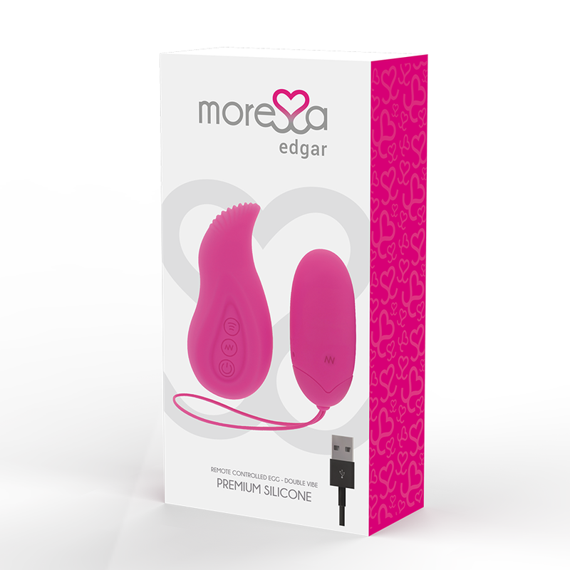 Comprar MORESSA Edgar Set Duo Huevo Remoto – Vibración Incorporada Con Silicona Médica Para Máxima Comodidad-Noxtic