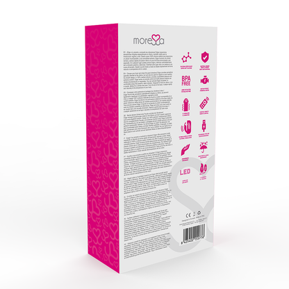 MORESSA - EDGAR DUO SET REMOTE EGG AND CONTROL WITH BUILT-IN VIBRATION PREMIUM SILICONE REMOTE CONTROL