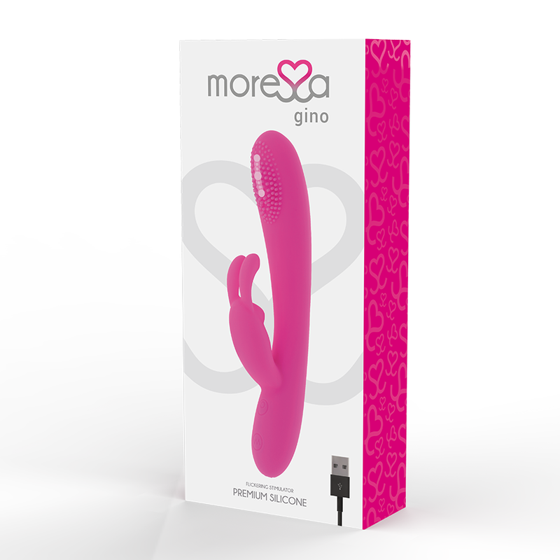 Comprar MORESSE Gino Masajeador Recargable – Vibrador De Silicona Médica Con Distribución Optimizada De Vibraciones-Noxtic