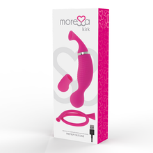 Comprar MORESSA Kirk Duo Succionador Masajeador – Vibrador Ergonómico Con Doble Motor Recargable-Noxtic
