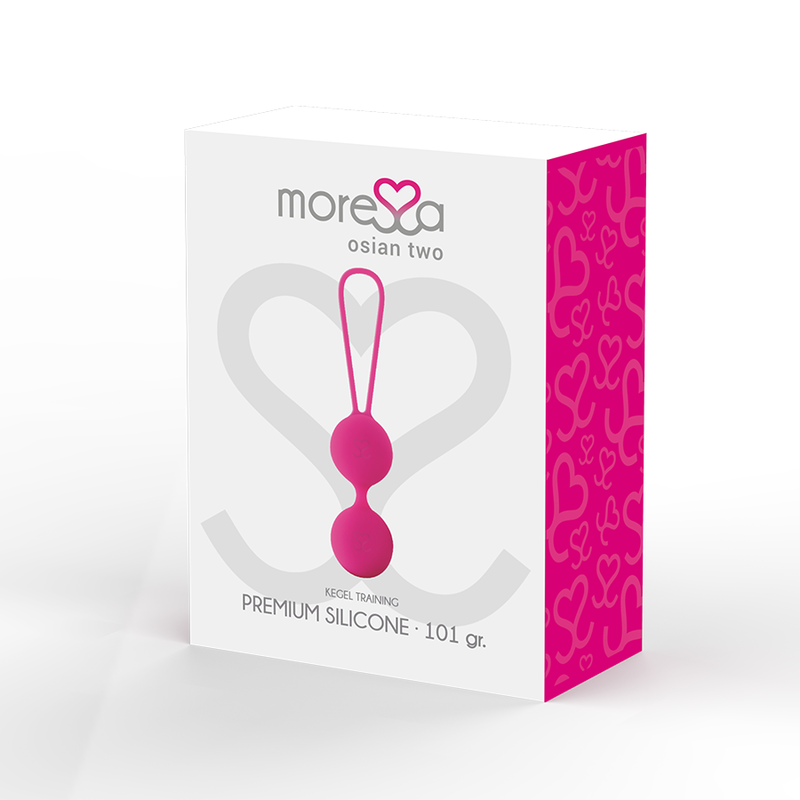 Comprar MORESSA Osian Two Entrenamiento Suelo Pélvico – Bolas Chinas De Silicona Hipoalergénica Para Bienestar Sensual-Noxtic