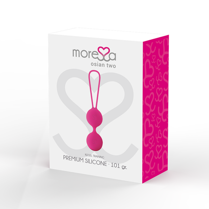 Comprar MORESSA Osian Two Entrenamiento Suelo Pélvico – Bolas Chinas De Silicona Hipoalergénica Para Bienestar Sensual-Noxtic