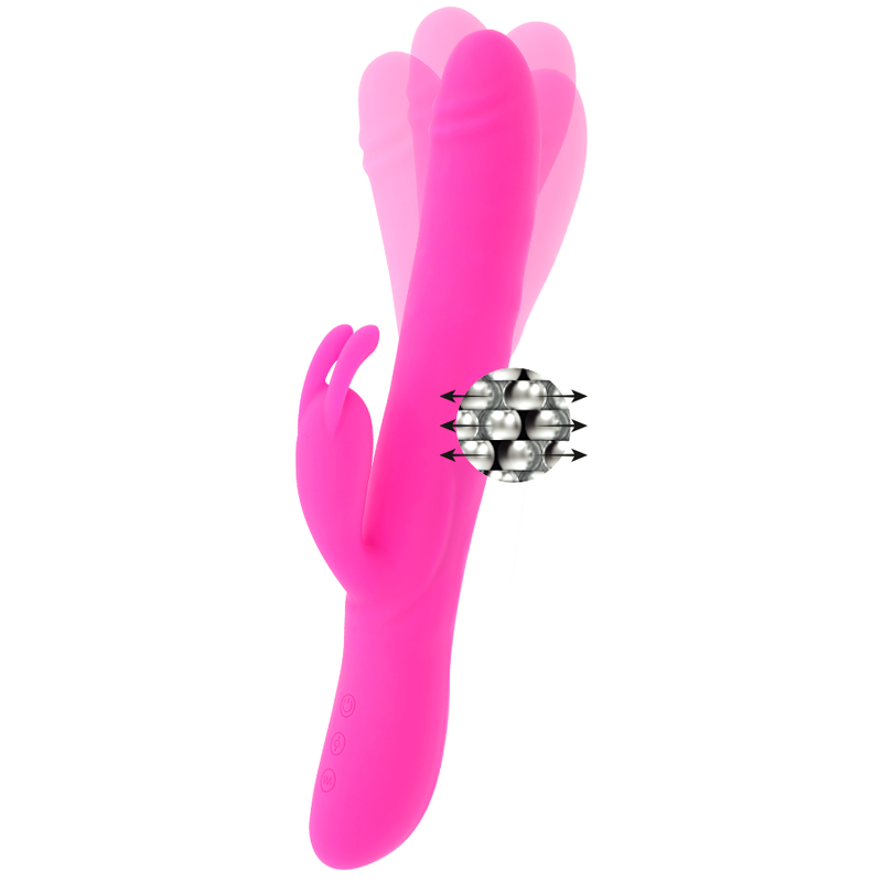 Comprar MORESSA Somer Rotador Perlados – Estimulador Silicona Premium Con Vibración Intensa-Noxtic