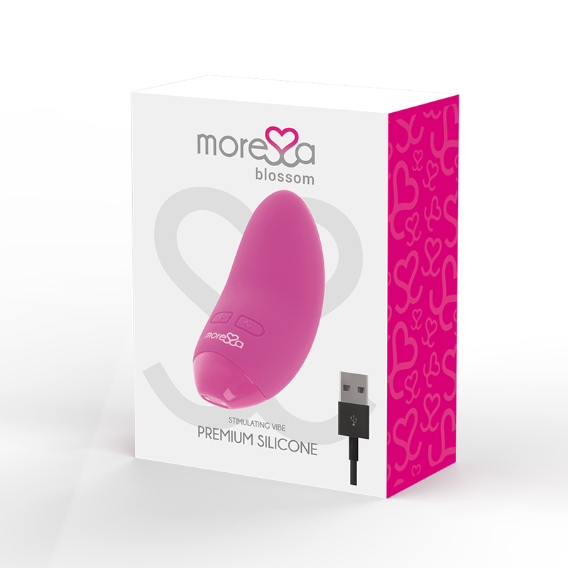 Comprar MORESSA Blossom Masajeador Personal Rosa – Vibrador Recargable Con Diseño Elegante-Noxtic