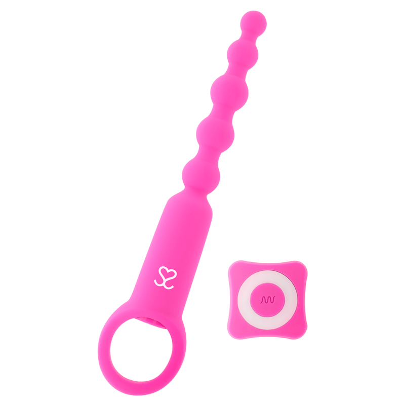 Comprar MORESSA Ronie Rosario Anal Con Control Remoto Rosa – Diseño Elegante Para Exploración Sensitiva-Noxtic