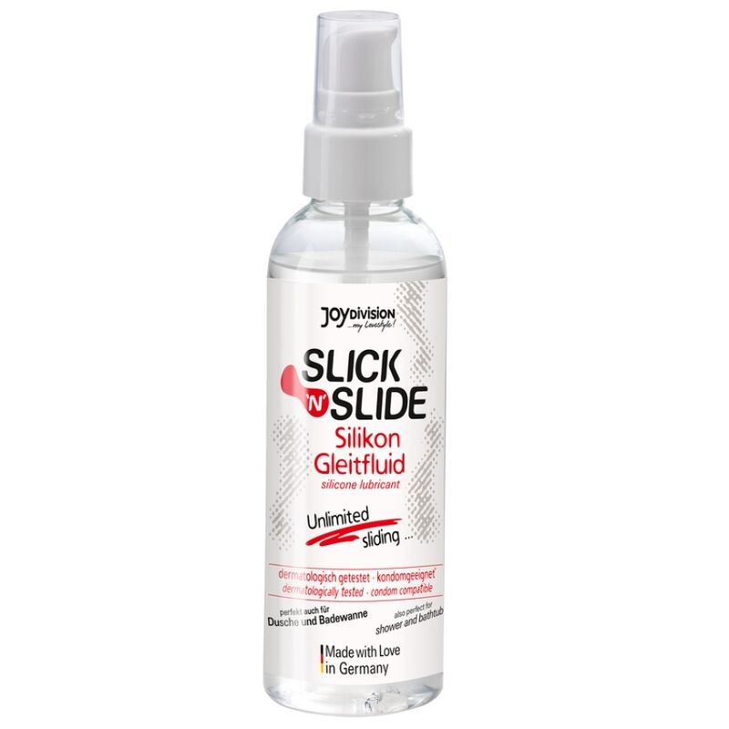 Comprar JOYDIVISION SLIK N LIDE Lubricante Silicona 100 ML – Ideal Para Uso Bajo el Agua Con Compatibilidad de Preservativos-Noxtic