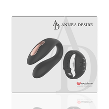Comprar ANNE'S DESIRE Dual Pleasure Tecnología Watchme Negro – Diseño Ergonómico Con Tecnología Innovadora-Noxtic