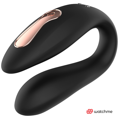Comprar ANNE'S DESIRE Dual Pleasure Tecnología Watchme Negro Gold – Juguete Erótico Con Diseño Sofisticado Y Tecnología Avanzada-Noxtic