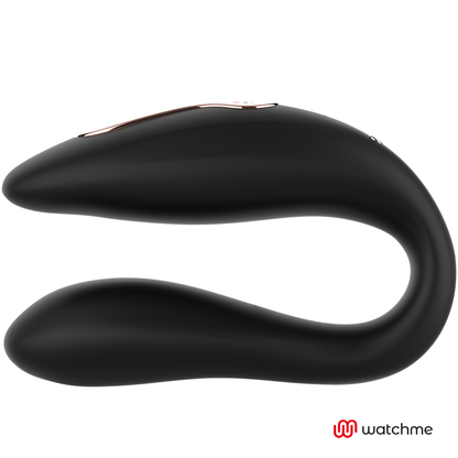 Comprar ANNE'S DESIRE Dual Pleasure Tecnología Watchme Negro Gold – Juguete Erótico Con Diseño Sofisticado Y Tecnología Avanzada-Noxtic
