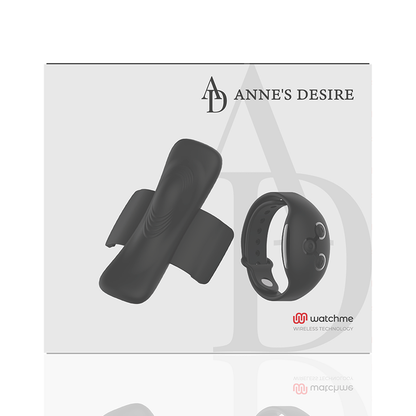 ANNE'S DESIRE - PANTY PLEASURE WATCHME TECHNOLOGY BLACK