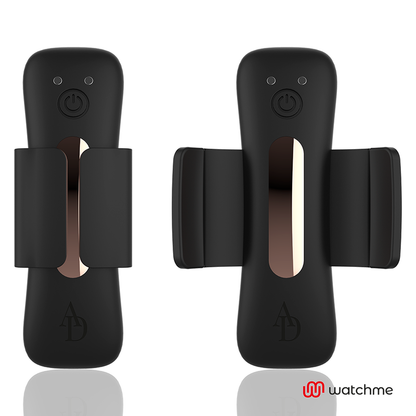 Comprar ANNE'S DESIRE Panty Pleasure Tecnología WatchMe Negro Y Dorado – Diseño Ergonómico Con Control Avanzado Para Placer Personalizado-Noxtic