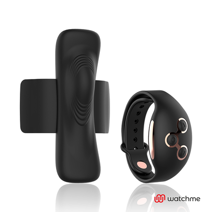 Comprar ANNE'S DESIRE Panty Pleasure Tecnología WatchMe Negro Y Dorado – Diseño Ergonómico Con Control Avanzado Para Placer Personalizado-Noxtic