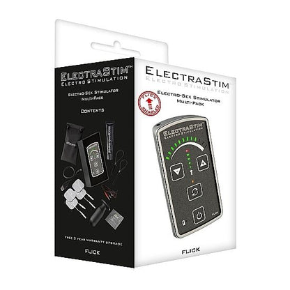 Stimolatore ElectraStim Flick Multi-Pack – Stimolatore ergonomico per l'esplorazione sensoriale