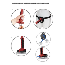Comprar ElectraStim Fusion Komodo Dildo Silicona – Diseño Ergonómico Para Placer Versátil-Noxtic