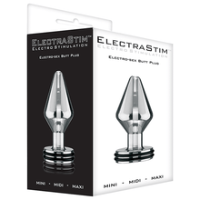 ELECTRASTIM Midi Electro Butt Plug S – Design elegante con stimolazione elettrica per nuove esperienze