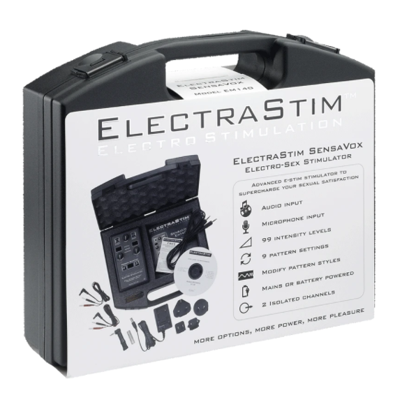 Comprar ElectraStim SensaVox – Estimulador Electrico Con Diseño Elegante Para Placer Intenso-Noxtic